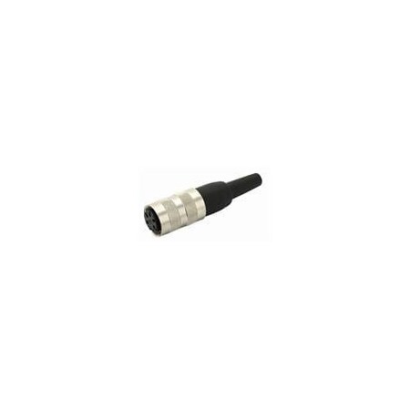 Tuchel Circular Connector  7 Contact(S)  Brass  Female T-3485-001